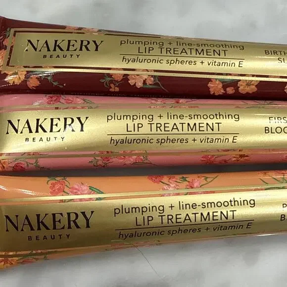 NAKERY Beauty Lip Treatment, Set of 3 Plumping & Line Smoothing-Brand New Sealed - Picture 4 of 5